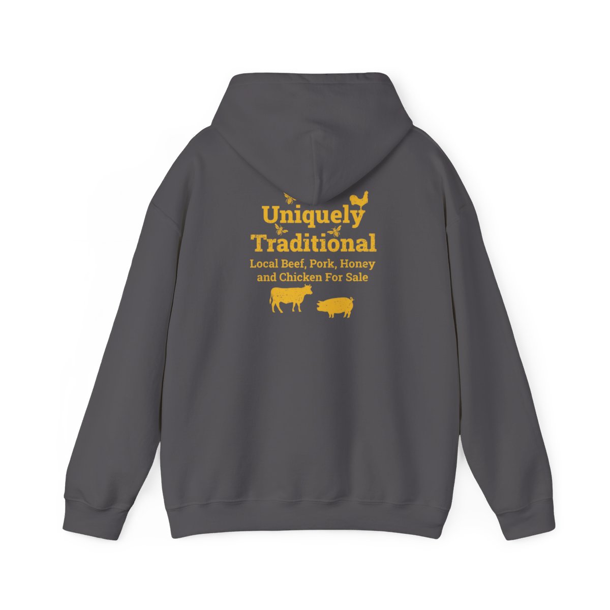 Bradshaw family farms logo on shirt