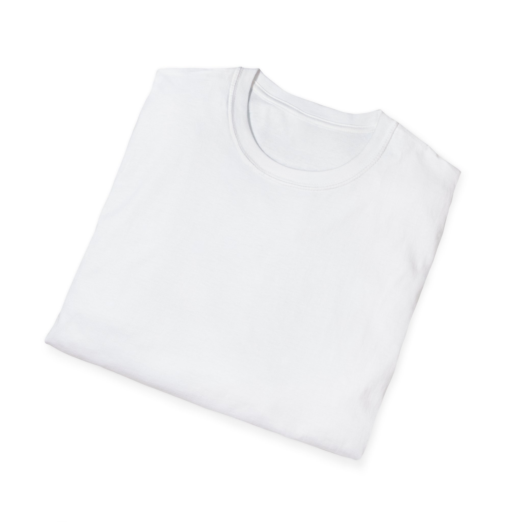 A folded Casual Graphic Tee featuring an inspirational quote is displayed on a white background—perfect for summer days, everyday wear, gifts for friends, and birthday apparel.