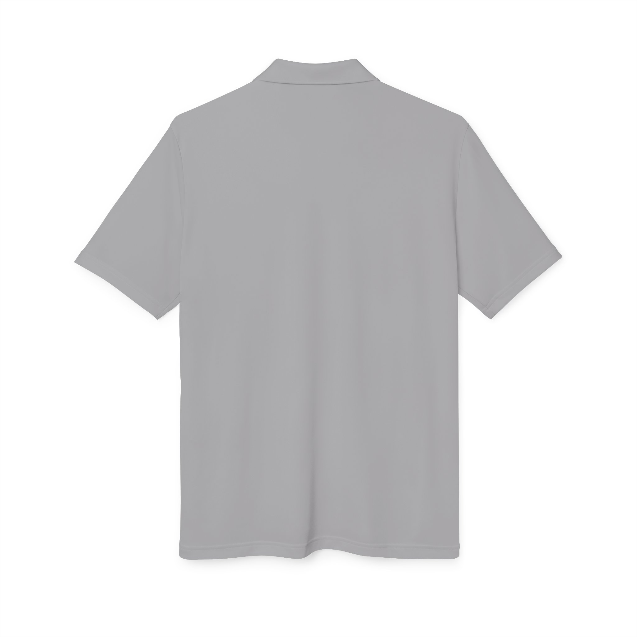 The Kings Painting Co. Performance Polo by Under Armour® is displayed from the back, laid flat on a white background.